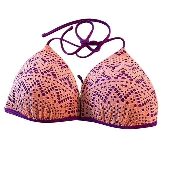 Snce padded zig bikini top size XL padded purple - Picture 1 of 7